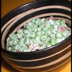 Pretty Peas With Bacon on Top? recipe