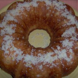 Peaches 'n Cream Pound Cake recipe