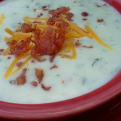 Newest New England Ham & Clam Chowder for the Family recipe
