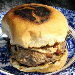 Apple and Cheddar Burgers recipe