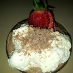 Easiest Ever  Chocolate  Mousse With Lemon Cream recipe