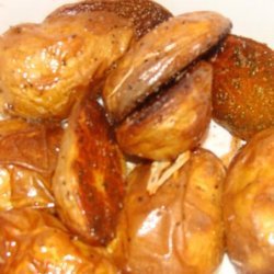 Crisp Garlic Yukon Gold Potatoes recipe