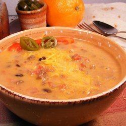 Mexican Cheeseburger Soup recipe