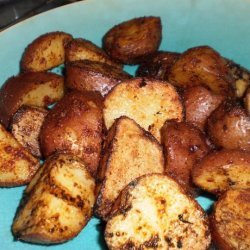 Red Pepper Crusted Grilled New Potatoes recipe