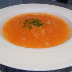 Sopa De Cenoura - Carrot Soup - Portugal recipe