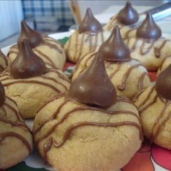 Hershey's Kisses Peanut Butter Surprise Cookies! recipe