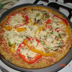 Vegetarian - Rice Crust Pizza recipe