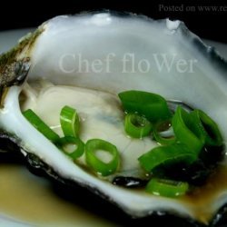 Oysters With Soy and Sesame Dressing recipe