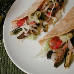 Portabella and Zucchini Tacos recipe