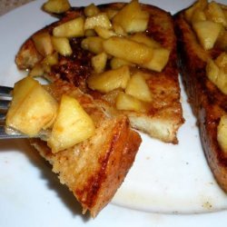 French Toast with Apple Sizzle recipe