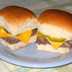 White Castle Cheeseburger Slyders (Copycat) recipe