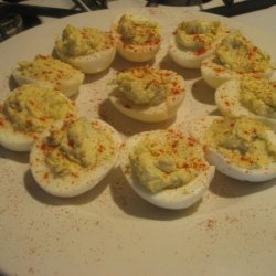 Super Duper Deviled Eggs recipe