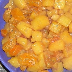 Glazed Rutabaga & Apricots recipe