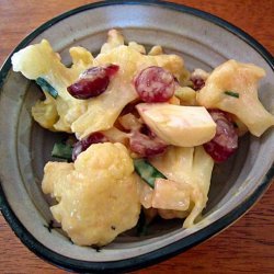 Cauliflower Salad With Eggs and Cranberries recipe