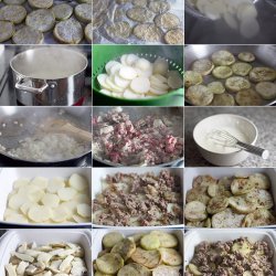 Beef and Potato Moussaka recipe
