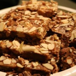 Almond - Pecan Bark recipe