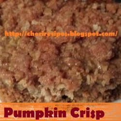 Pumpkin Crisp recipe