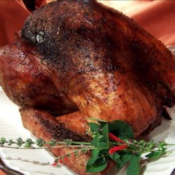 Spice-Rubbed Smoked Turkey recipe