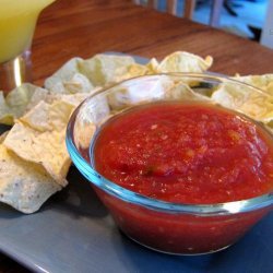Blended Salsa (Typical Restaurant Style) recipe