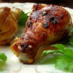 Grilled Curry Chicken Legs recipe