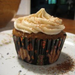 Autumn Apple Cupcakes with Cream Cheese Frosting recipe