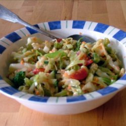 Springtime Vegetable Coleslaw recipe