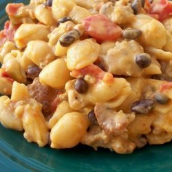 Beefy Shell & Cheese recipe
