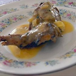 Partridges with Orange and Vermouth Sauce recipe