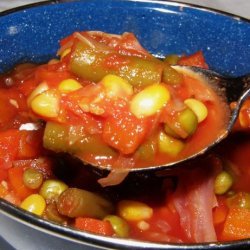 Crock Pot  Hearty Hobo Soup - Vegetarian recipe