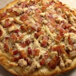 Grilled Chicken Flatbread Pizzas recipe