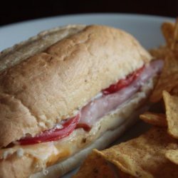 Baked Italian Sub Sandwiches recipe
