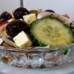 Citrus Marinated Feta and Olives recipe
