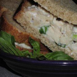 Parmesan Chicken Salad Sandwiches recipe