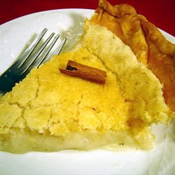Amish Sugar Cream Pie recipe