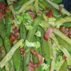 Cajun-Style Green Beans With Tabasco recipe