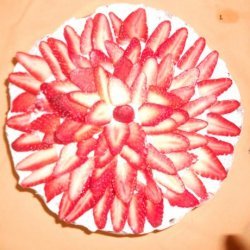 Strawberries and Cream Pie recipe