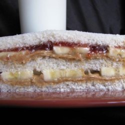 Special Peanut Butter and Jam Sandwich recipe