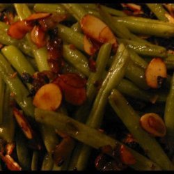 Tamari Almond Green Beans recipe