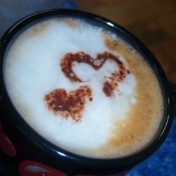 Love Potion Latte #9  (Alcoholic or Not) recipe