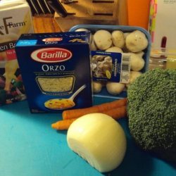 Orzo Broccoli Pilaf recipe