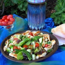 Greek Grilled Chicken Salad recipe