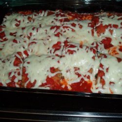 Lasagna Rolls With Black Beans and Spinach recipe