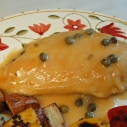 Weight Watchers Chicken Breasts With Caper Sauce for Two recipe