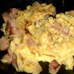 Scrambled Eggs and Ham recipe