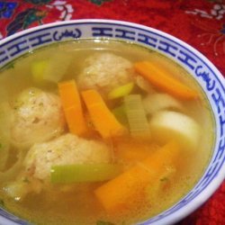 Turkey Meatball and Escarole Soup recipe