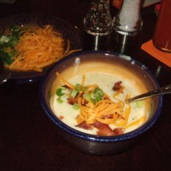 Restaurant Style Baked Potato Soup recipe