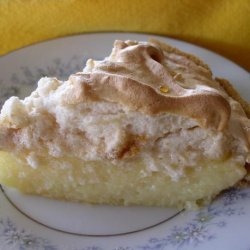 Creamy Pineapple Pie With Brown Sugar Meringue recipe