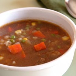 Beef, Barley and Vegetable Soup recipe