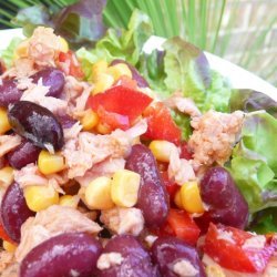 Tuna, Bean and Sweetcorn Salad recipe