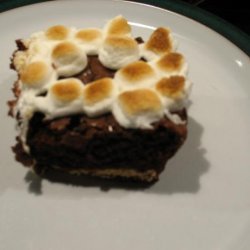 S'mores Brownie Squares recipe
